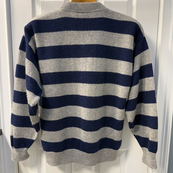 Vintage Northeast Knitting Mills Wool Blend Crewneck Sweater Made In USA Size XL - Picture 5 of 7